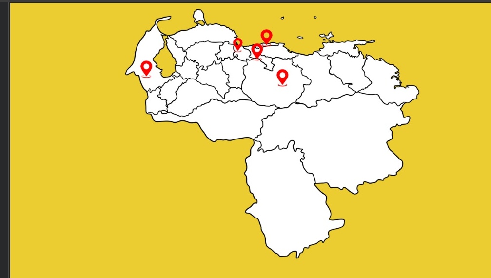 Mapa Operativo PISICA Venezuela